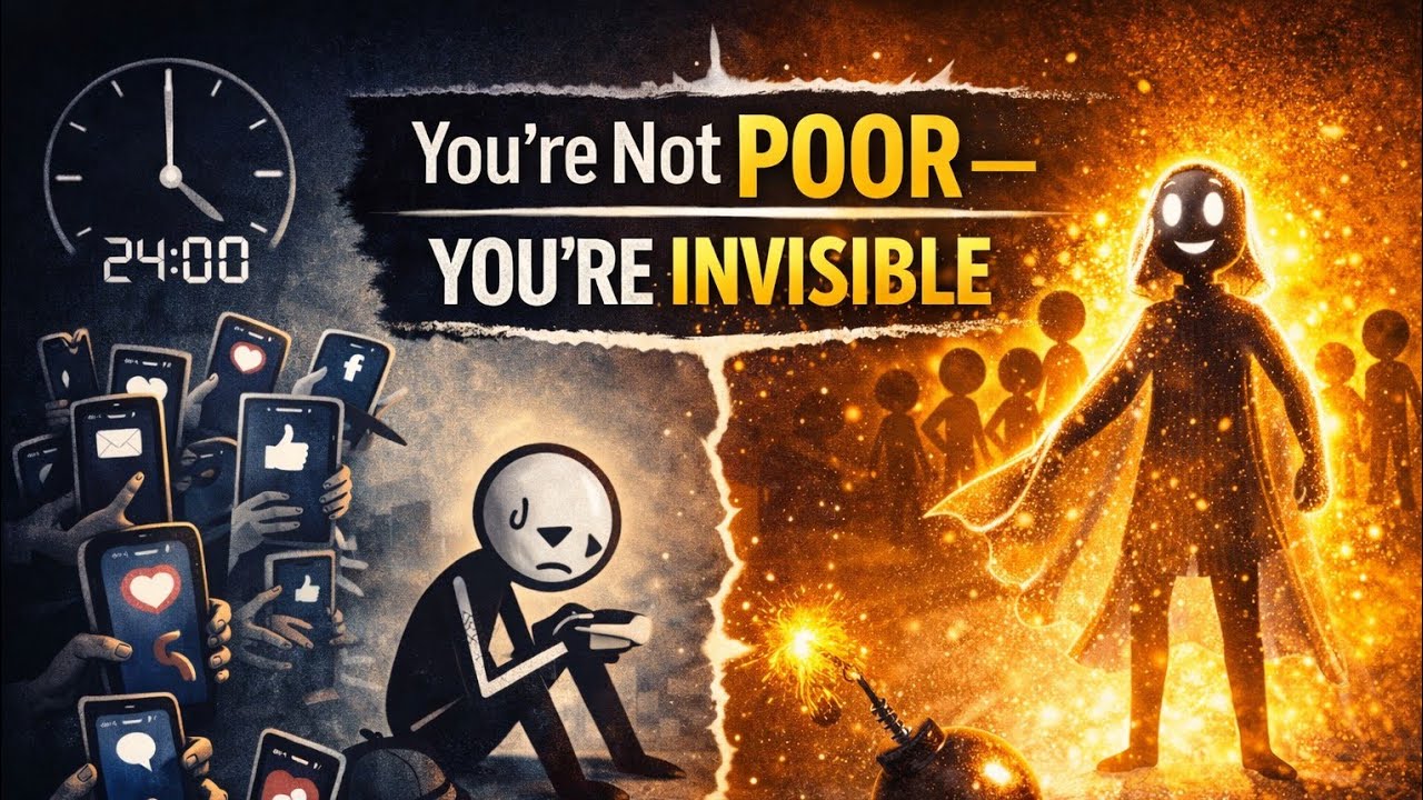 You’re Not Poor — You’re Invisible| Dark Psychology
