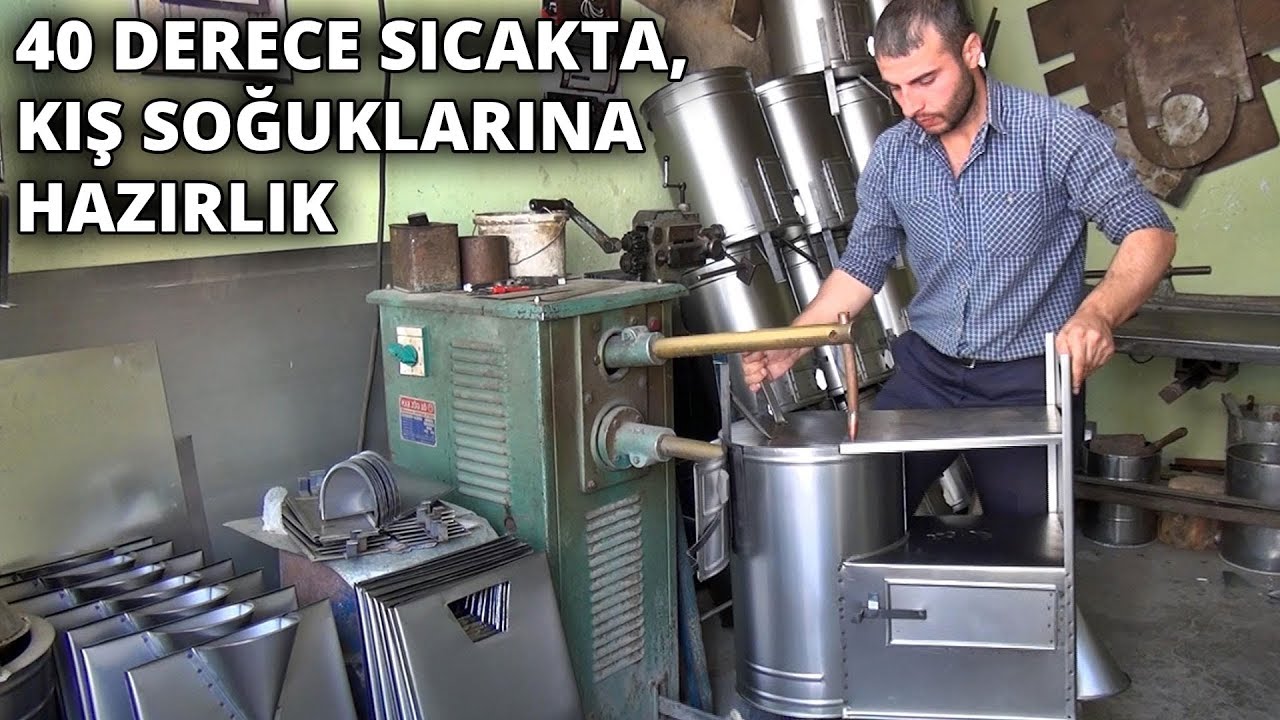 40 derece sıcakta, kış soğuklarına hazırlık