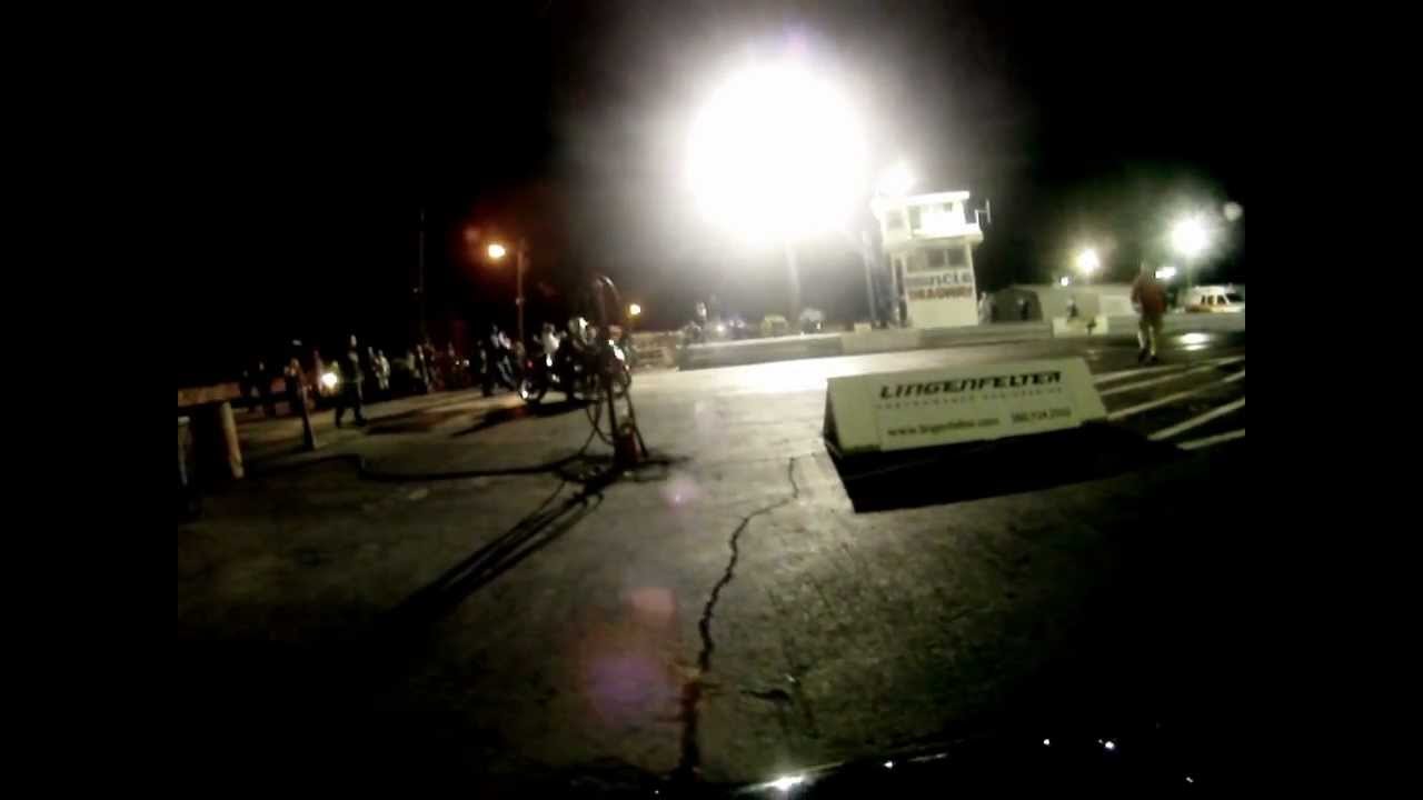 Suzuki Hayabusa vs Turbo Gsxr-1000 Grudge Race NHDRO Muncie 2011