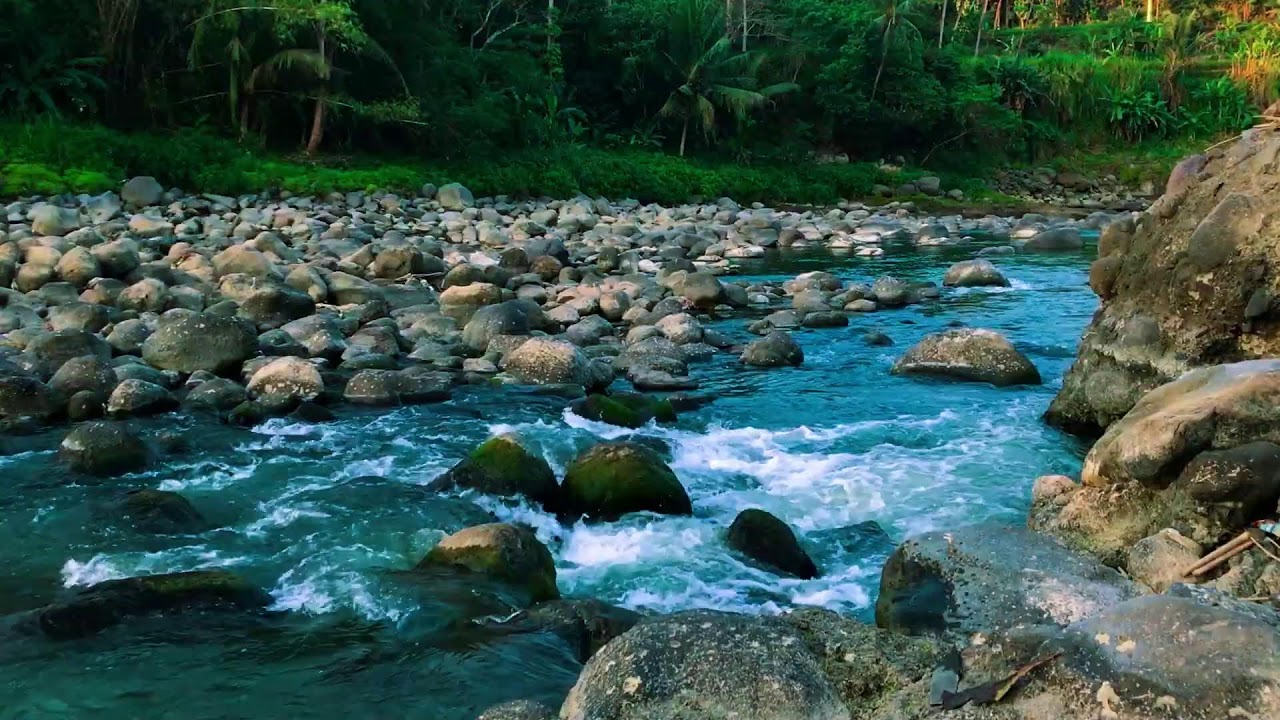 Soft Waterfall Nature ASMR | For Focus & Mental Healing