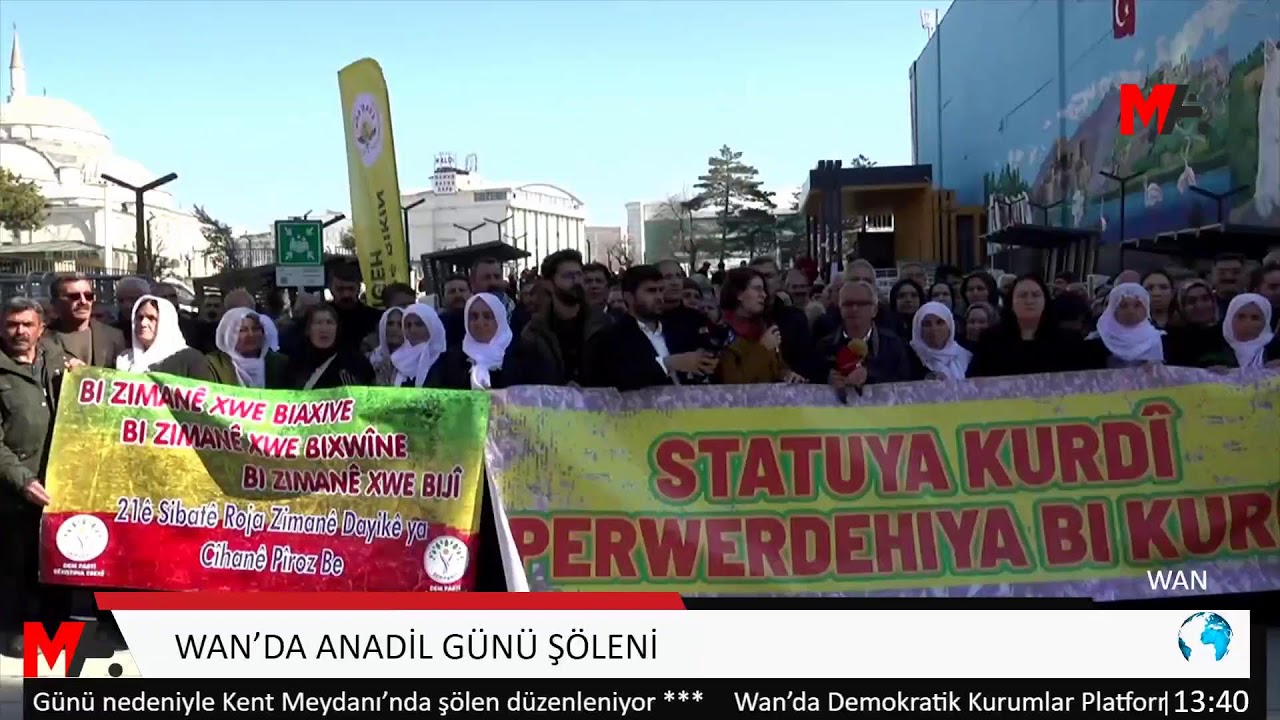 WAN’DA ANADİL GÜNÜ ŞÖLENİ
