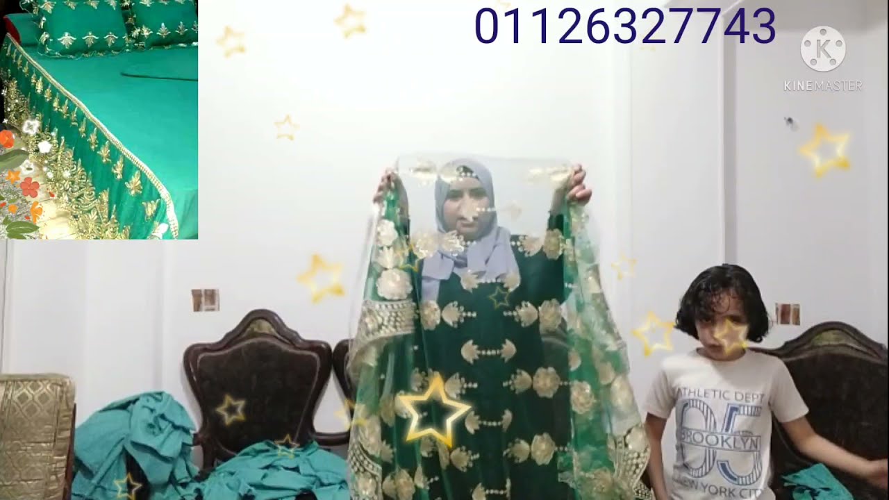 قص طقم سرير اطفال 🏵️ساري هندي 🏵️ للمبتدئين