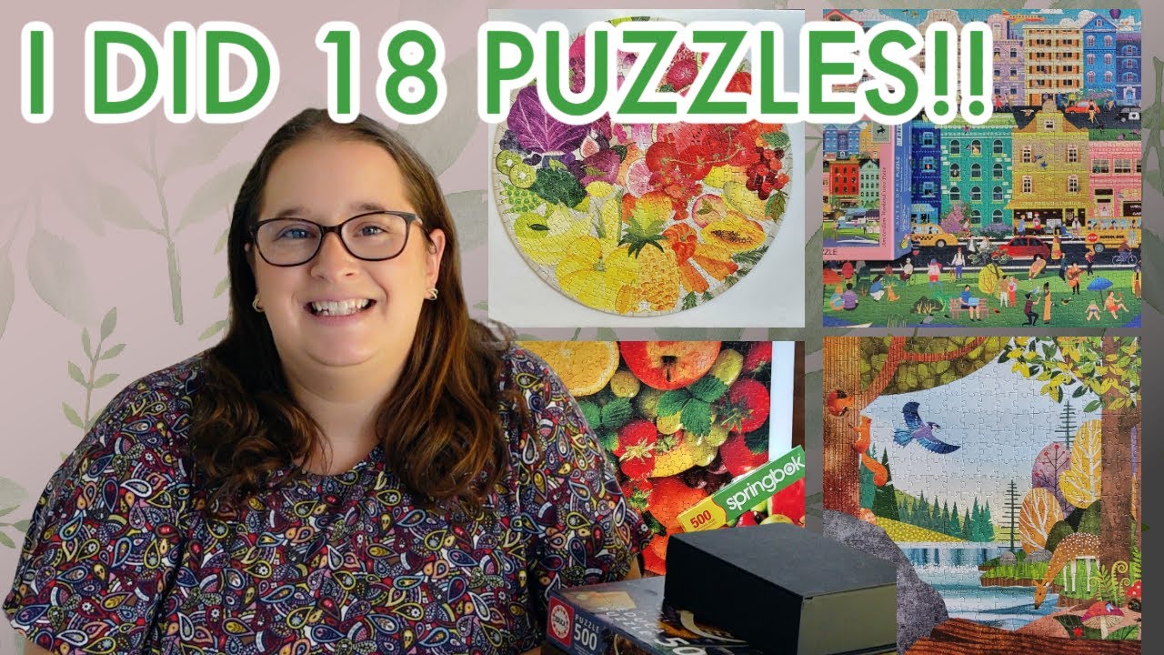 Reviews of all the puzzles from July // Puzzle Round-Up