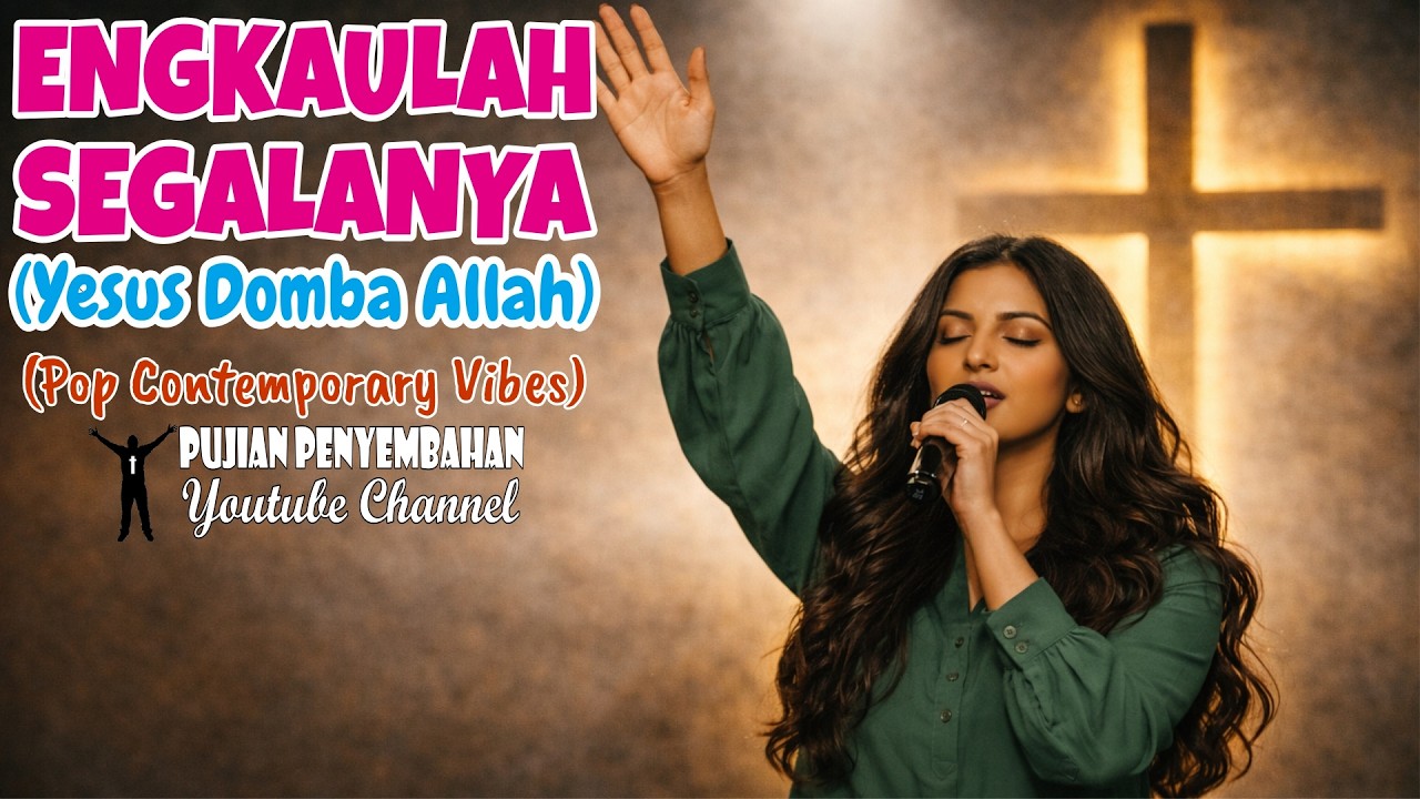 Lagu Rohani Engkaulah Segalanya -Yesus Domba Allah | Video With Lyrics | Cover by Pujian Penyembahan