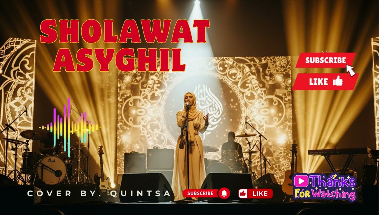 Shalawat Asyghil | Penyejuk Hati | Irama Moderen | Cover By. Quintsa