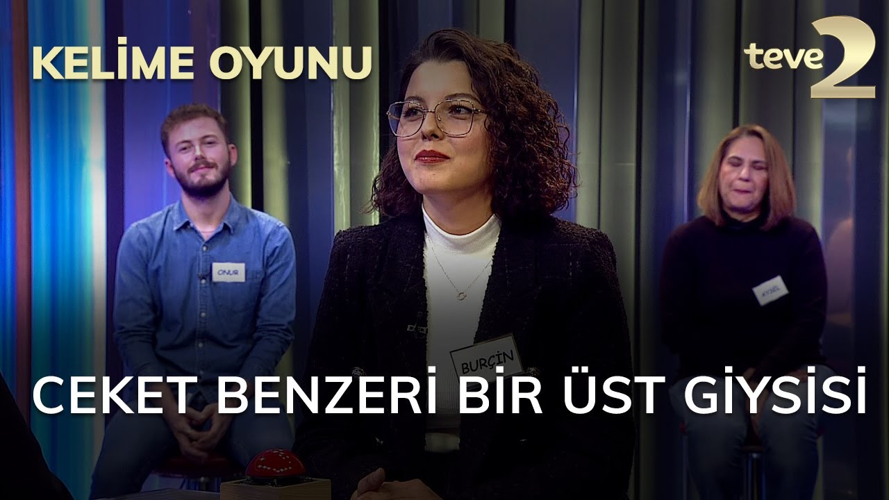 Kelime Oyunu: Ceket benzeri bir üst giysisi