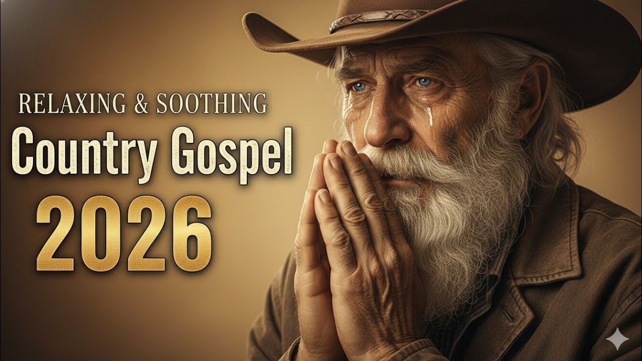 [PLAYLIST] Relaxing Country Gospel 2026 | 1 Hour Vintage Hymns for Trust, Peace & Rest