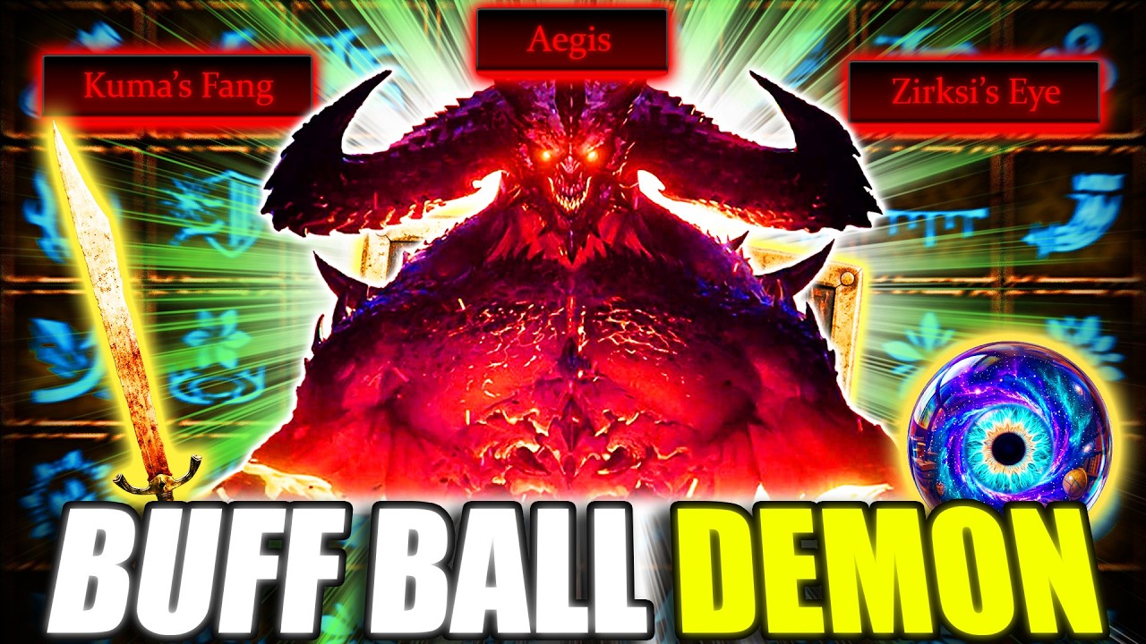 TRIPLE ARTIFACT BUFF BALL DEMON! - Dark and Darker