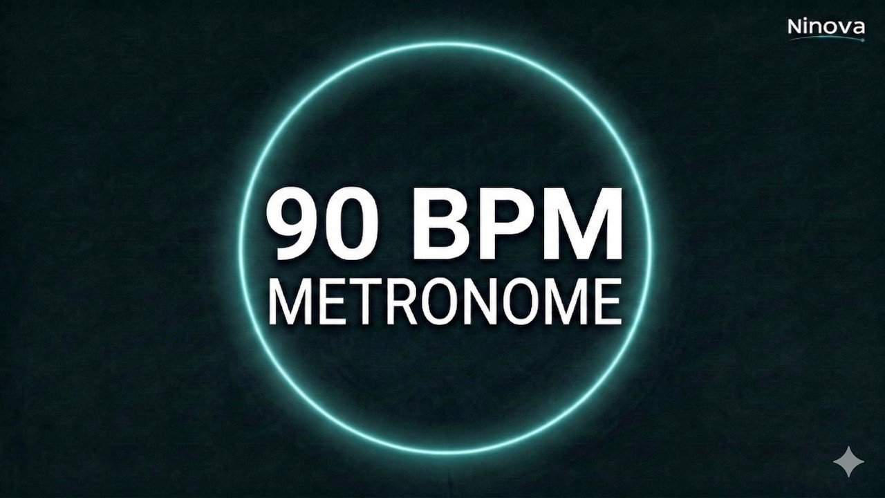 90 BPM Metronome | Ninova Rhythm