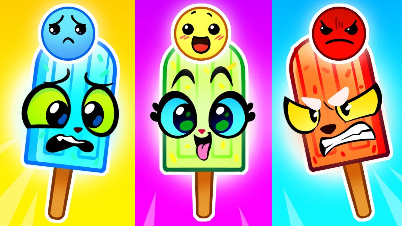 Ice Cream Making Machine 🍦 Learn Feeling And Emotions With Kitties 🌟 New Videos For Toddlers