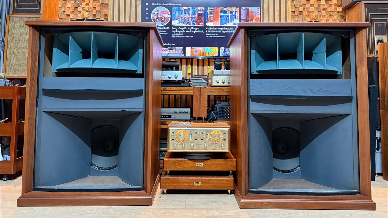 Siêu phẩm đỉnh nóc nhà hát ALTEC LANSING A7-500 xanh ngọc được sản xuất giới hạn ( phần 1) 