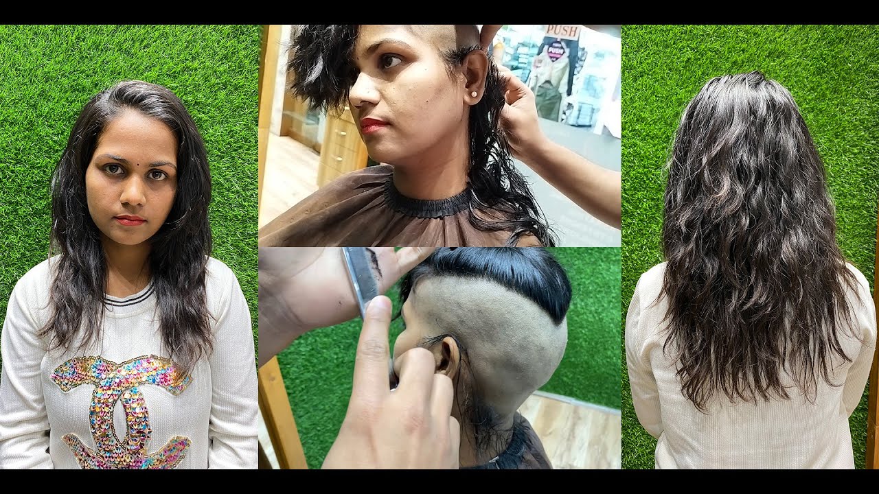 A Mumbai Girl Getting Half Head Shave For New Look (Teaser)|Pineapple Salon | Summer Haircut 2024