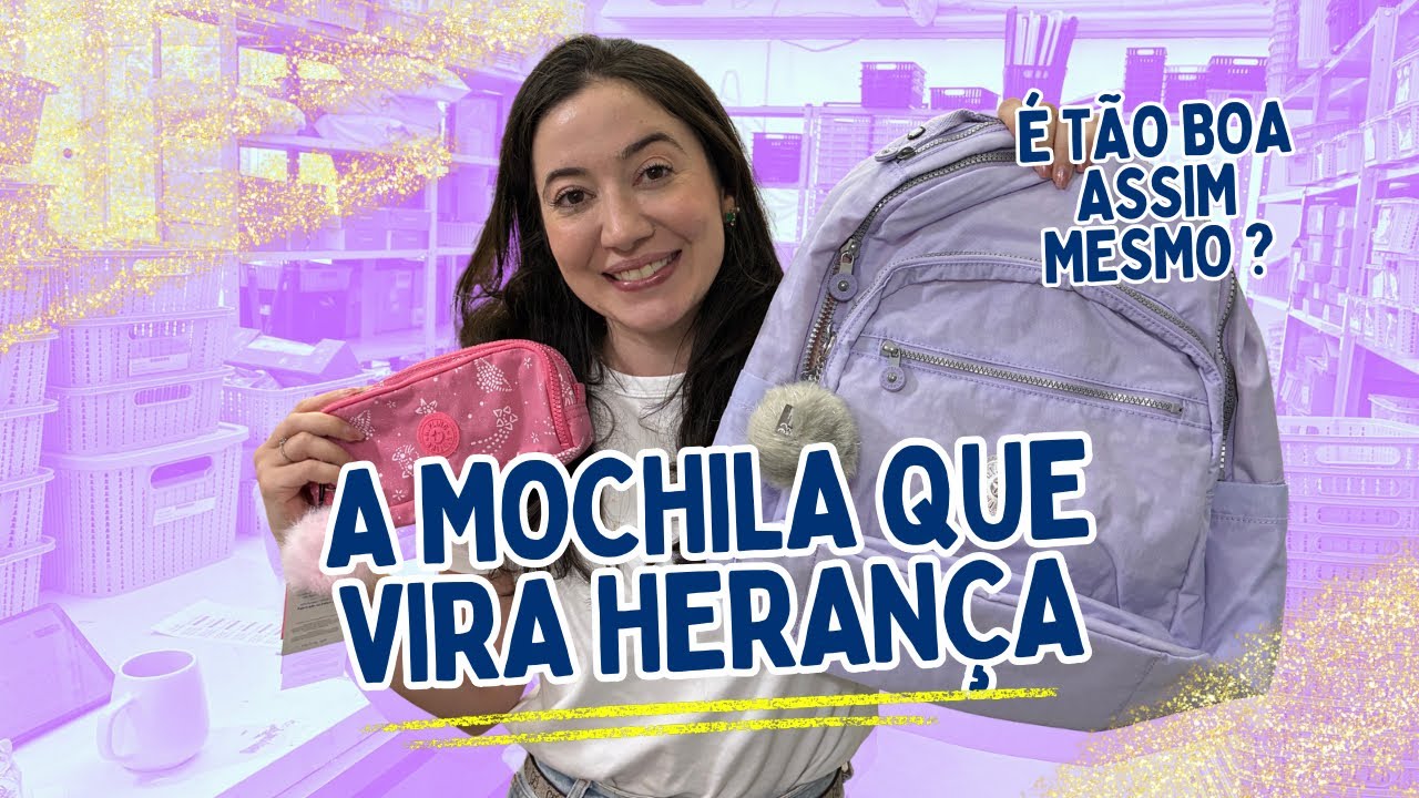 A KIPLING QUE TODO MUNDO QUER CHEGOU 😍✨ | Unboxing COMPLETO+ comparação COS