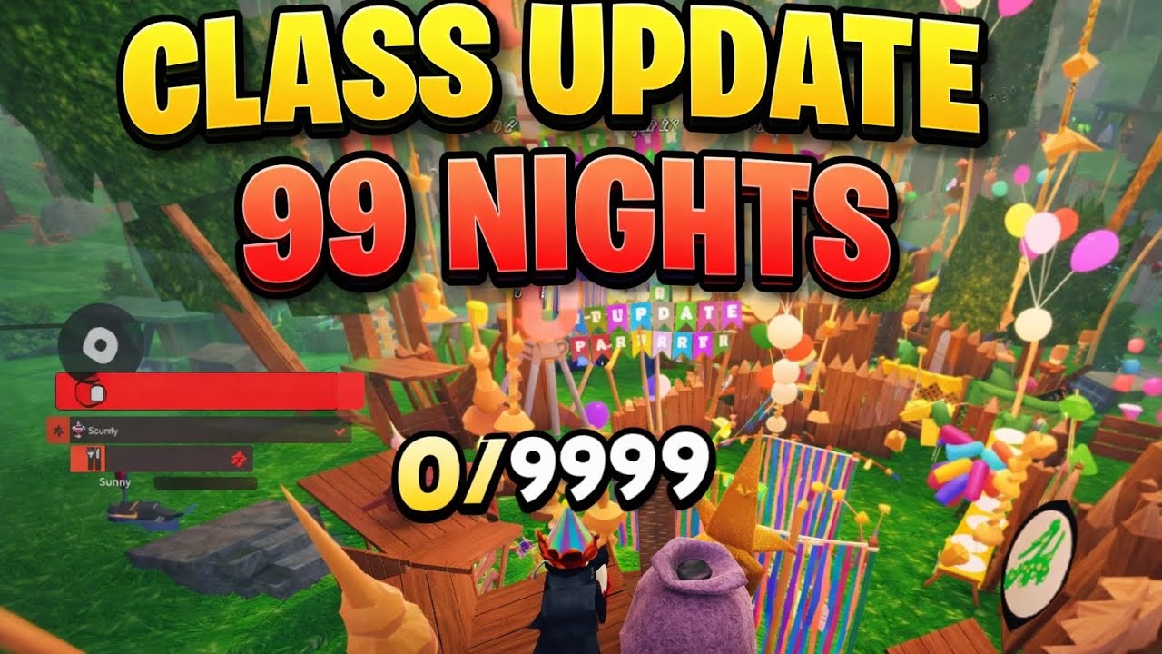 Class Update -  99 Nights in the Forest 🌲🔥
