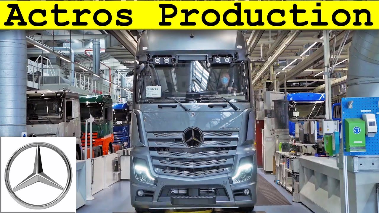 Mercedes-Benz Actros Edition 2 Production in Germany, Plant Woerth