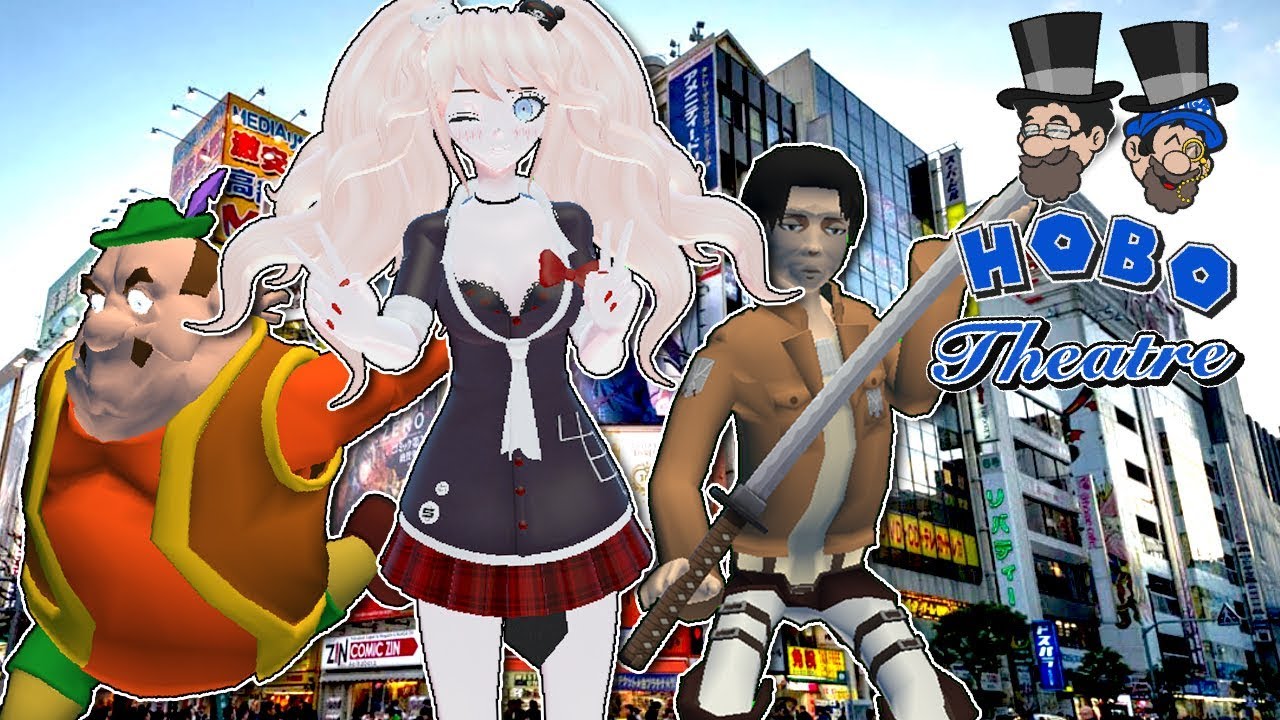 LETS GO ANIME SHOPPING || HOBO THEATRE