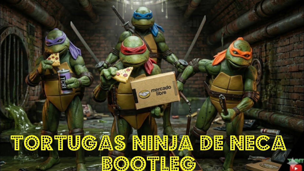 #tortugasninja de #neca  #bootleg#frikis #coleccionismo 