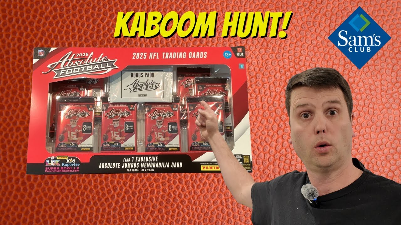 $120 to Pull a KABOOM?! 😱 2025 Absolute Football Triple Box Opening