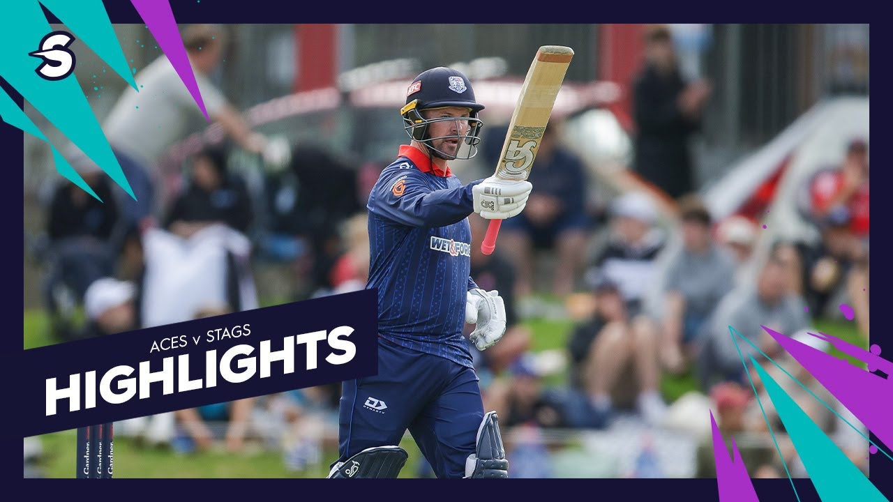 Munro Blast From The Past | Aces v Stags - Super Smash 2025/26 Highlights