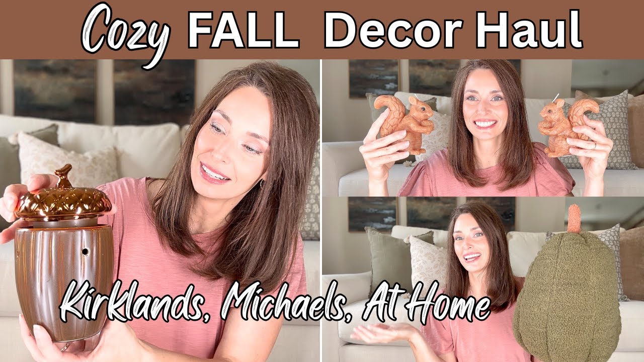 Cozy Fall Decor Haul 2025 🍂 | Kirkland&rsquo;s, Michaels & At Home Favorites!