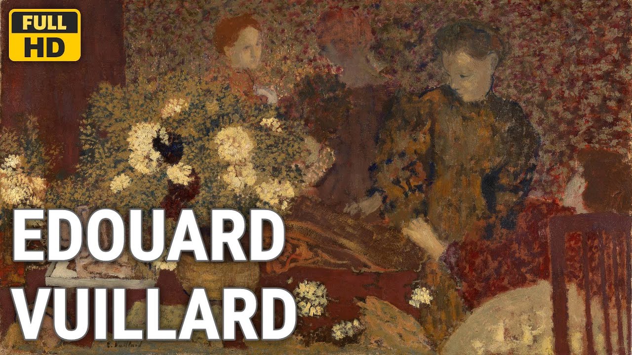 Edouard Vuillard: A collection of 10 oil paintings with title and year, 1895-1896 [HD]