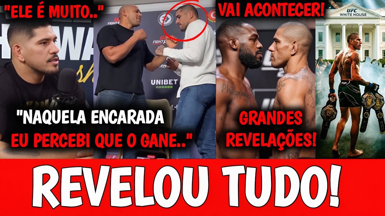 URGENTE🚨 Alex Poatan FAZ GRANDES REVELAÇÕES EM PRIMEIRA ENTREVISTA ANTES DA LUTA com Gane NO UFC