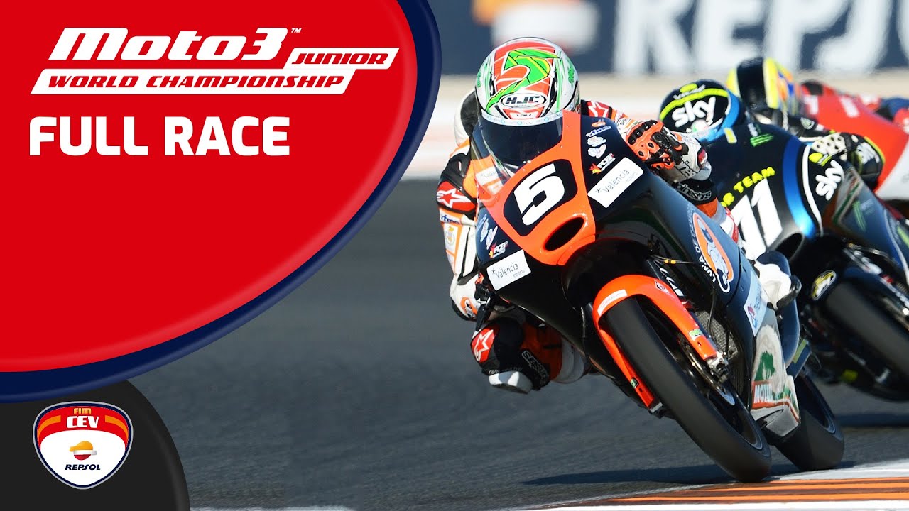 Full Race - Race 1 | Valencia 2017 | Moto3 | FIM CEV Repsol