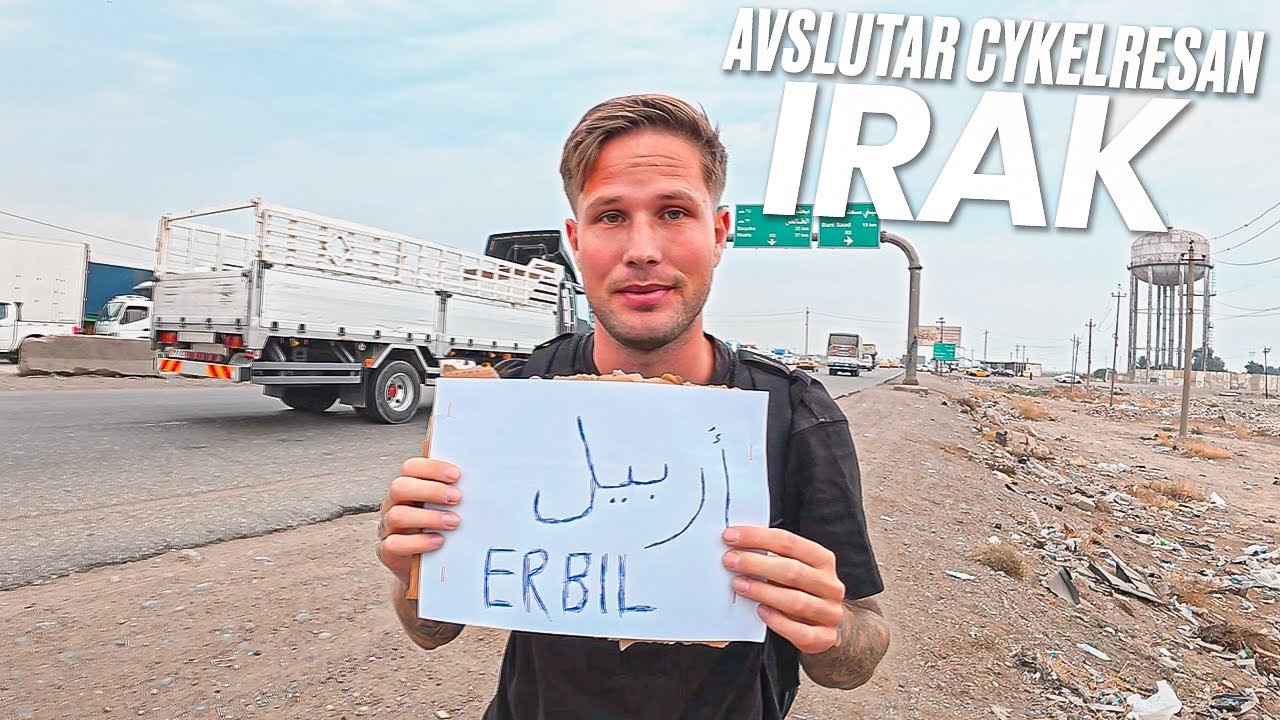 AVSLUTAR CYKELRESAN GENOM IRAK...