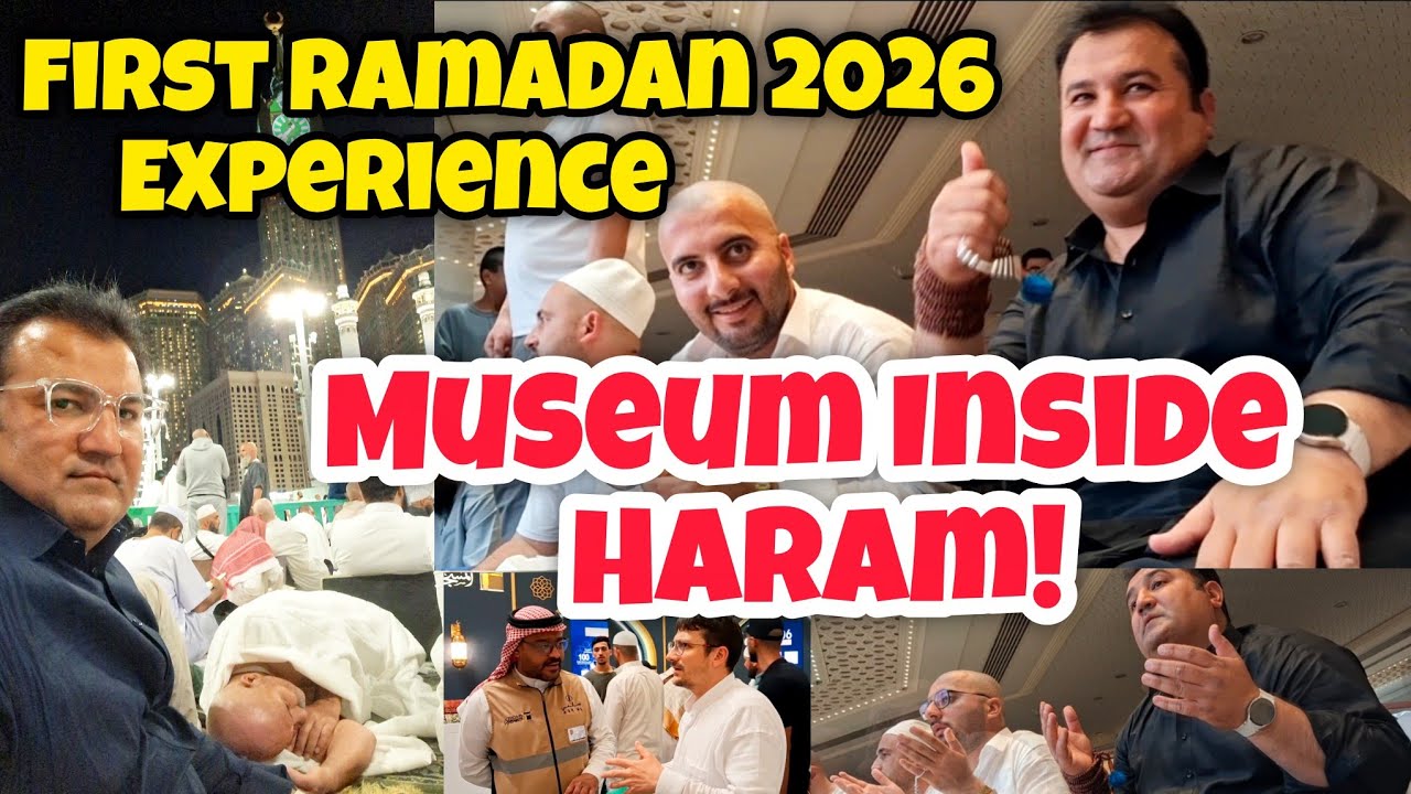 First Ramadan 2026 in Masjid al-Haram | Hidden Museum Inside! | Izzat Travel Story