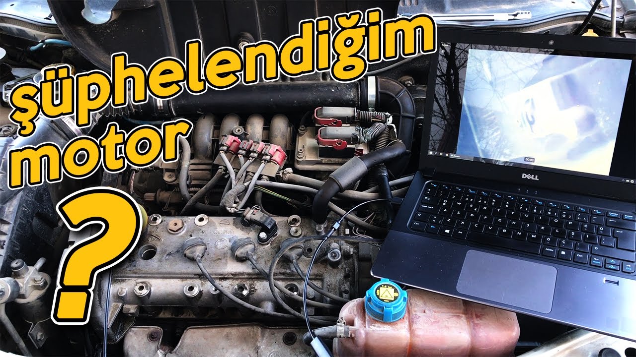 Endoskop Kamera İle Motor Kontrolü!