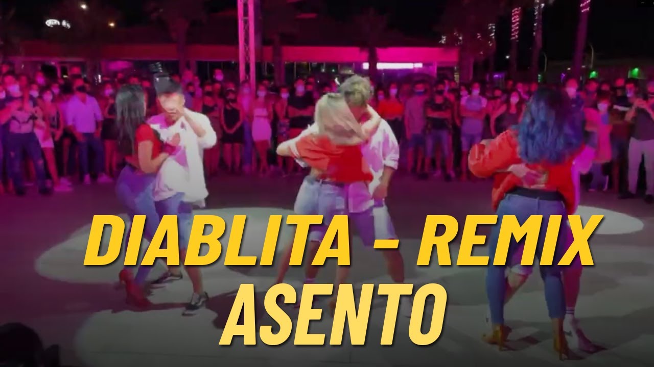 DIABLITA REMIX😈 - Fabbio X Omar Montes X Lennis Rodriguez - Asento (COREO)
