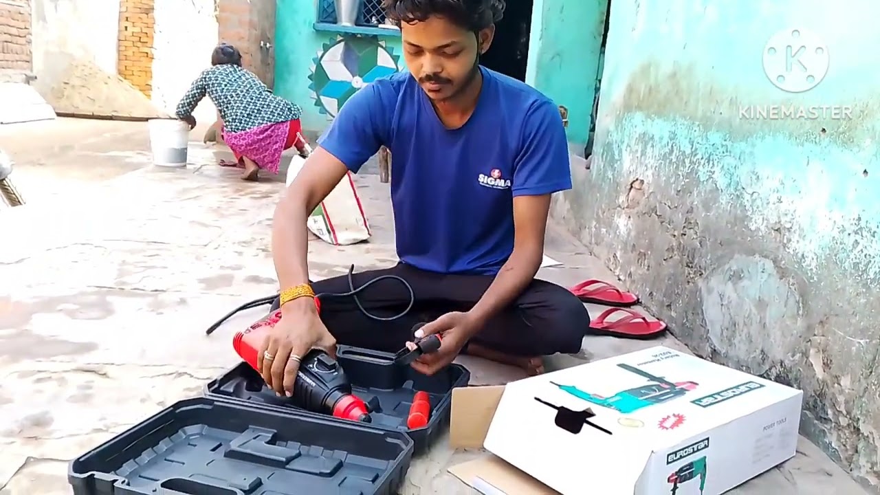 New power tool unboxing 26 mm hammer machine