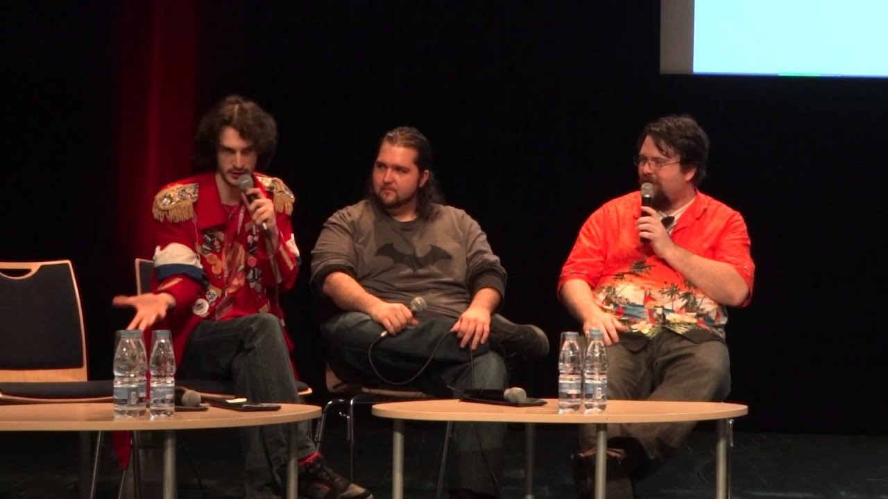 Conférence Joueur du Grenier et Bob Lennon (MAGS 2013)