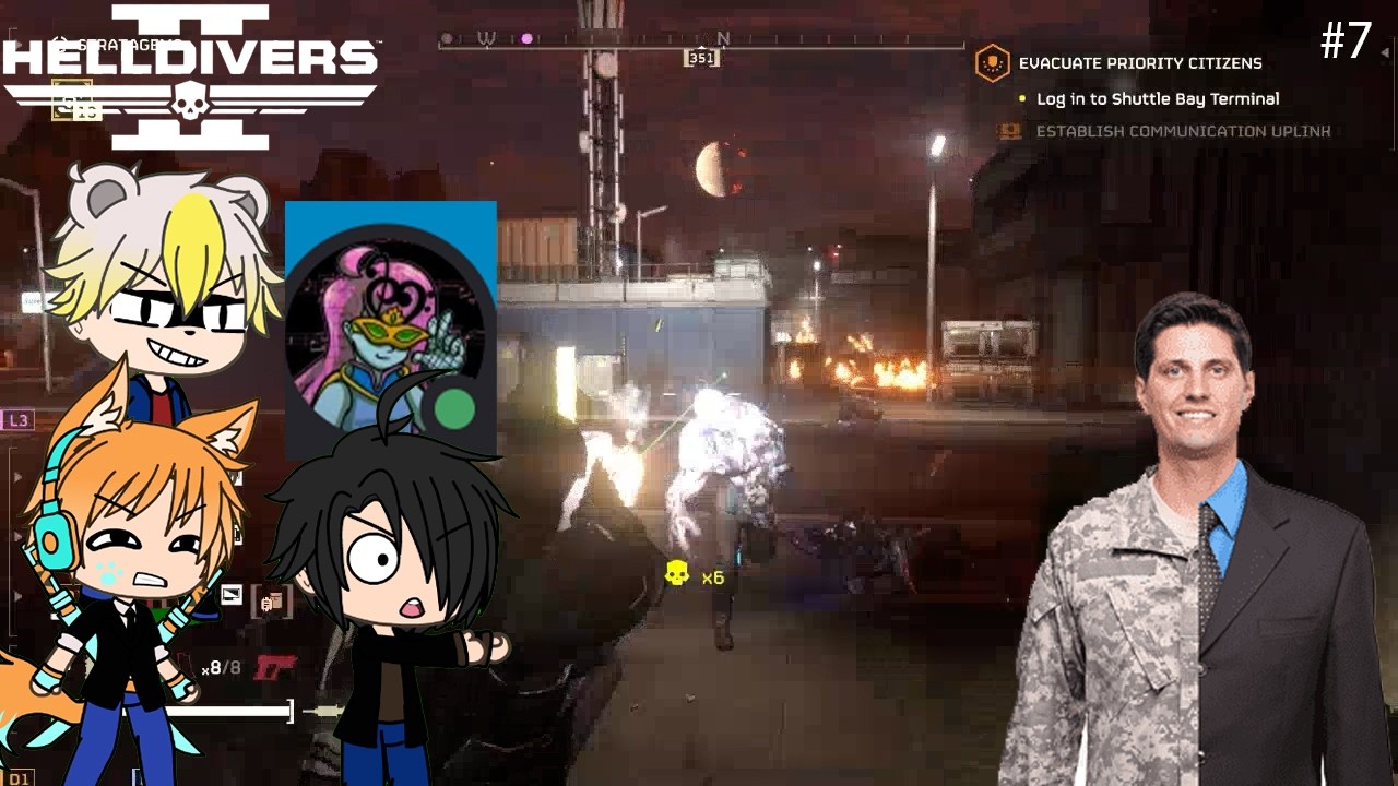 SAVING CIVILIANS l Helldivers 2 #7 ft friends