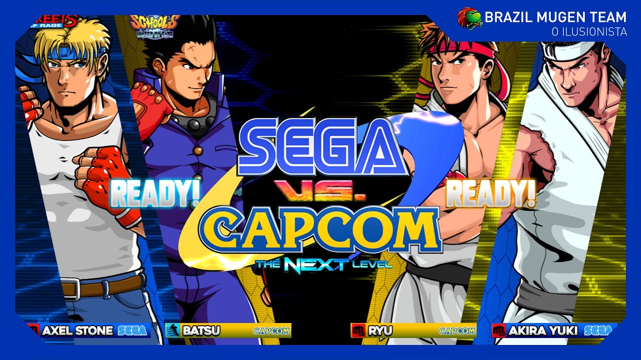 Sega vs Capcom - The Next Level - 2.75 - Awesome fan-made fighting game!