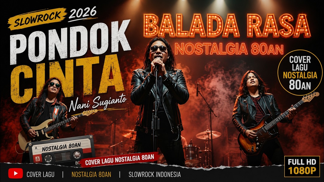 Pondok Cinta – Nani Sugianto | Cover Balada Rasa | Lagu Nostalgia 80-an 🎵 Slow Rock
