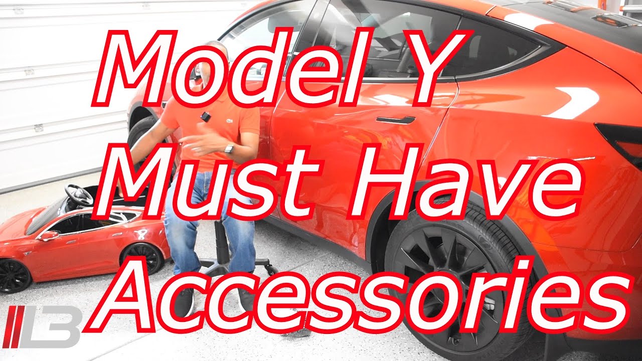 Must HAVE BEST accessories For Your TESLA MODEL Y 2021 interior exterior & Giveaway!