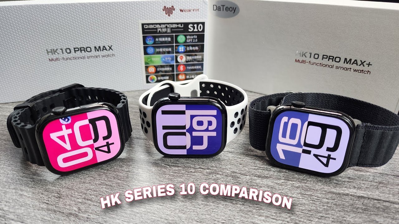 HK10 PRO MAX VS HK10 PRO MAX PLUS ( comparison)