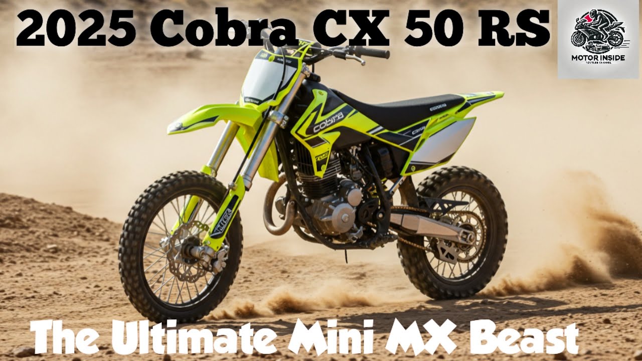2025 Cobra CX 50 RS – The Ultimate Mini MX Beast #bike #adventure #dirtbike