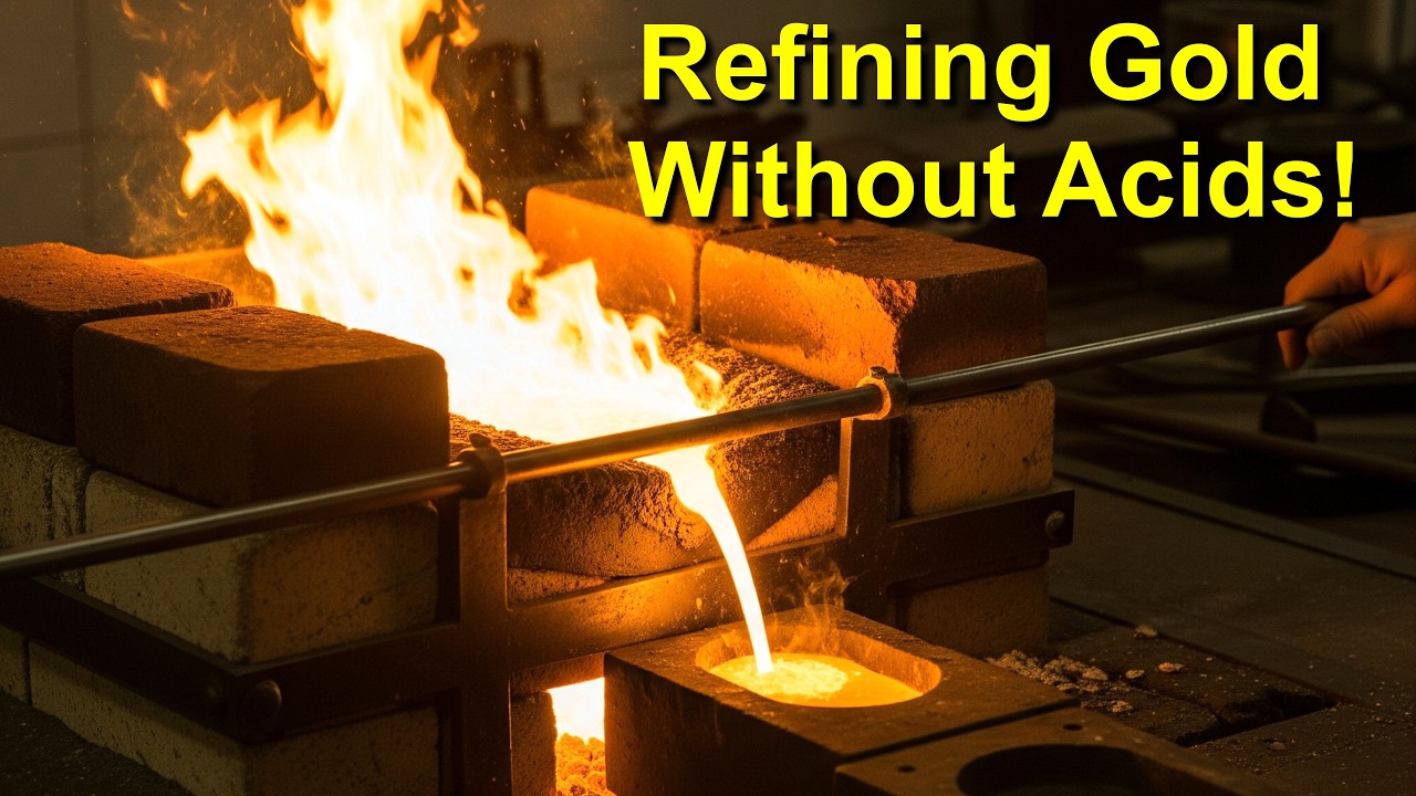 Refining Gold Without Acid – Making Jewelry-Grade Gold From Mine Ore