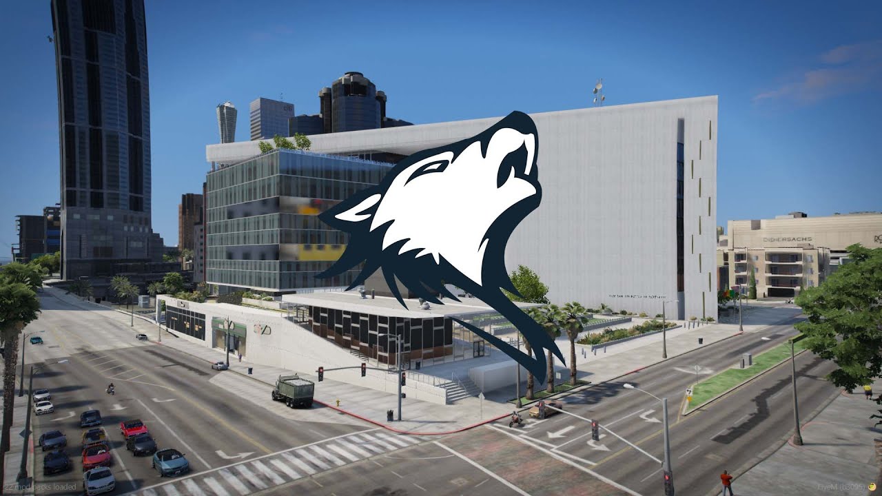 [GTAV] Police Headquarters [LAPD & LSPD] [FIVEM CUSTOM MAP]