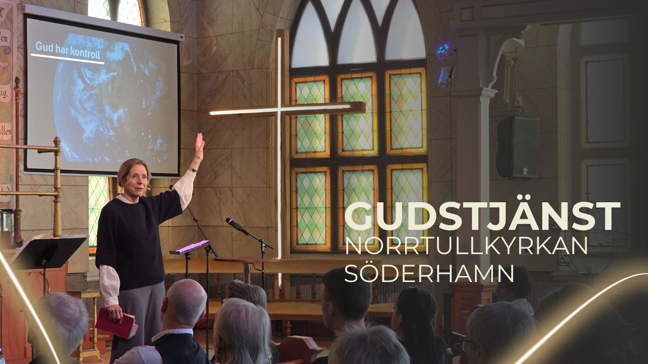 Välkommen till gudstjänst i Norrtullkyrkan Söderhamn 2026-03-08