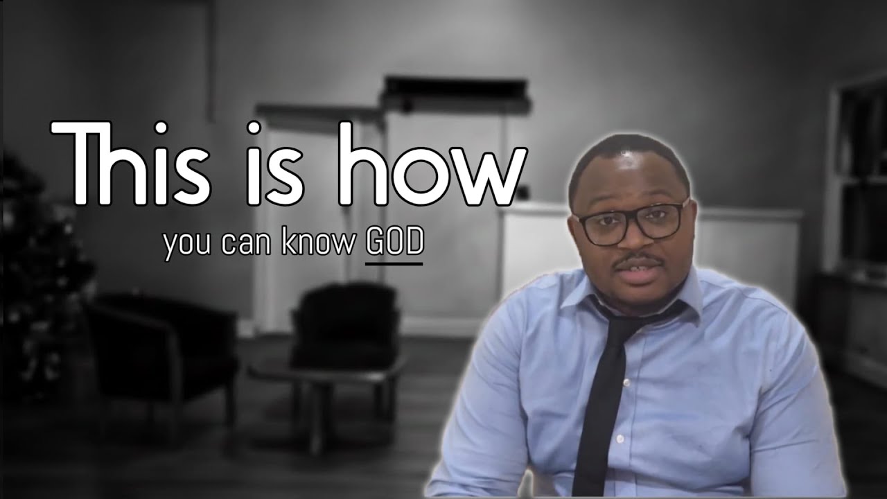 GOD IS KNOWN THROUGH MEN!!