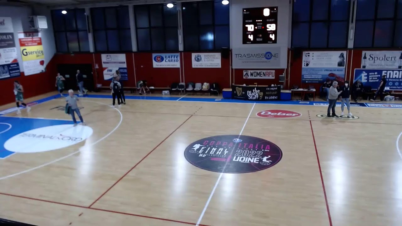 Women Apu Delser Udine - Ponzano Basket. Quarti di finale Gara 3