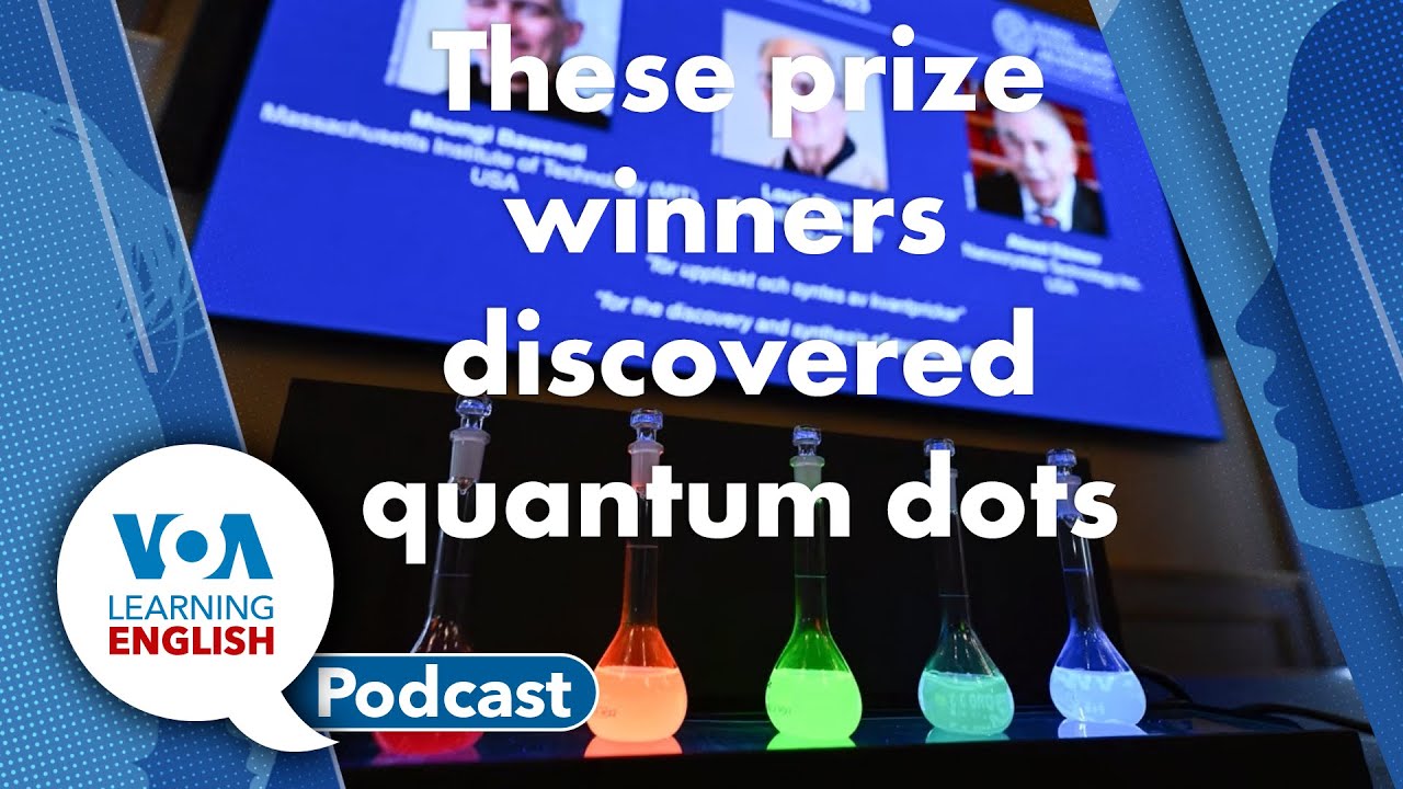 Learning English Podcast   Nobel Prize in Chemistry, Helping Afghan Women, AI & job performance
