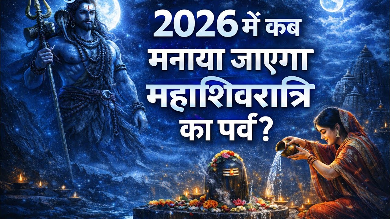 🙏❤️इस वर्ष 2026 में महाशिवरात्रि के पर्व कब मनाया जाएगा  15 फरवरी को या 16 को ..? Mahashivratri 2026