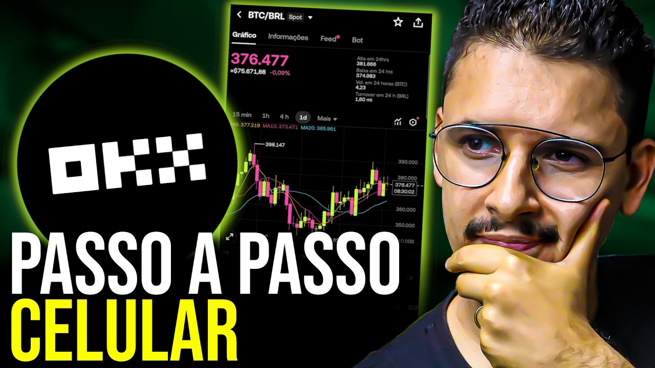 OKX Para Iniciantes: Como Depositar, Comprar e Sacar Criptomoedas (TUTORIAL PELO CELULAR)
