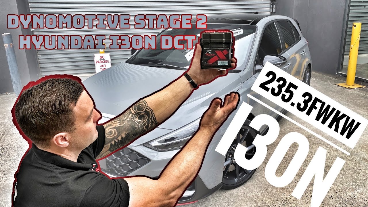 Dynomotive Stage 2 Hyundai i30n DCT - Dump Pipe, Uni-X ECU и LIVe Dyno tune... было ли это хорошо?