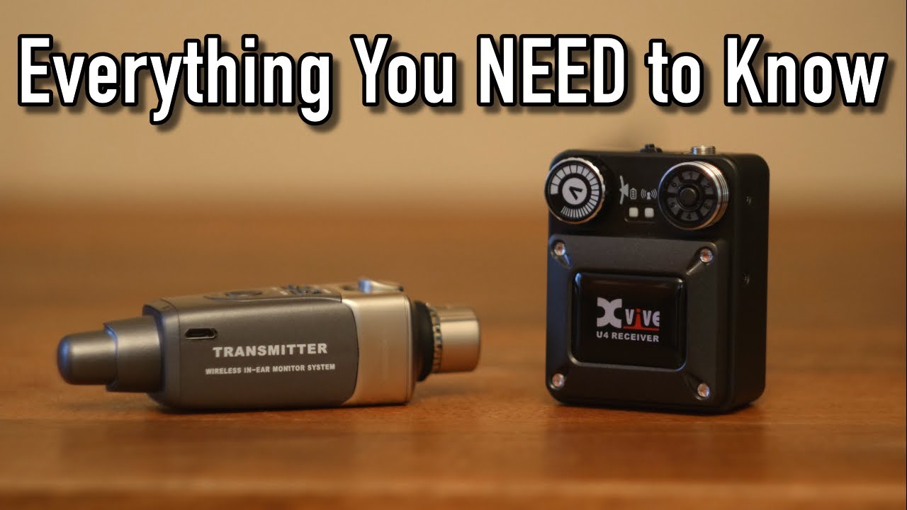 Xvive U4 Wireless In Ear Monitor System (demo/review)