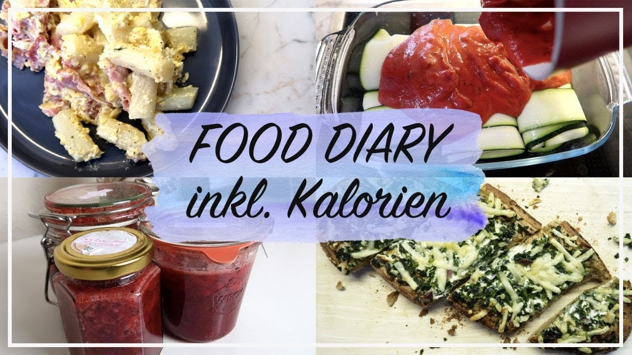 ALLTAGS FOOD DIARY inkl. KALORIEN #8 - 10 Minuten : 8 Gerichte